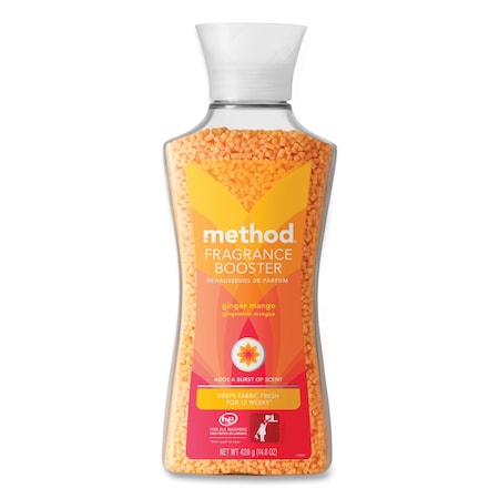 Method Fragrance Booster Beads, Ginger Mango Scent, 14.8 oz Bottle, 6PK 327600